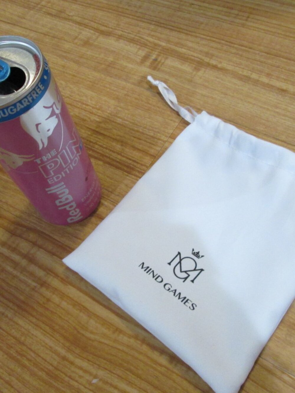 Mind Games dust bag pouch to protect fragrance